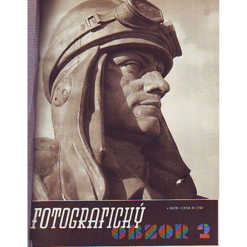Fotografický obzor 1939-1940, roč. XLVII a XLVIII (časopis, fotografie, protektorát, mj. Sto let od vzniku fotografie, Pověra ve fotografii, Fotografie a její účel; fotografie - Josef Sudek, J. Funke, J. Ehm, F. Drtikol, E. Wiškovský)
